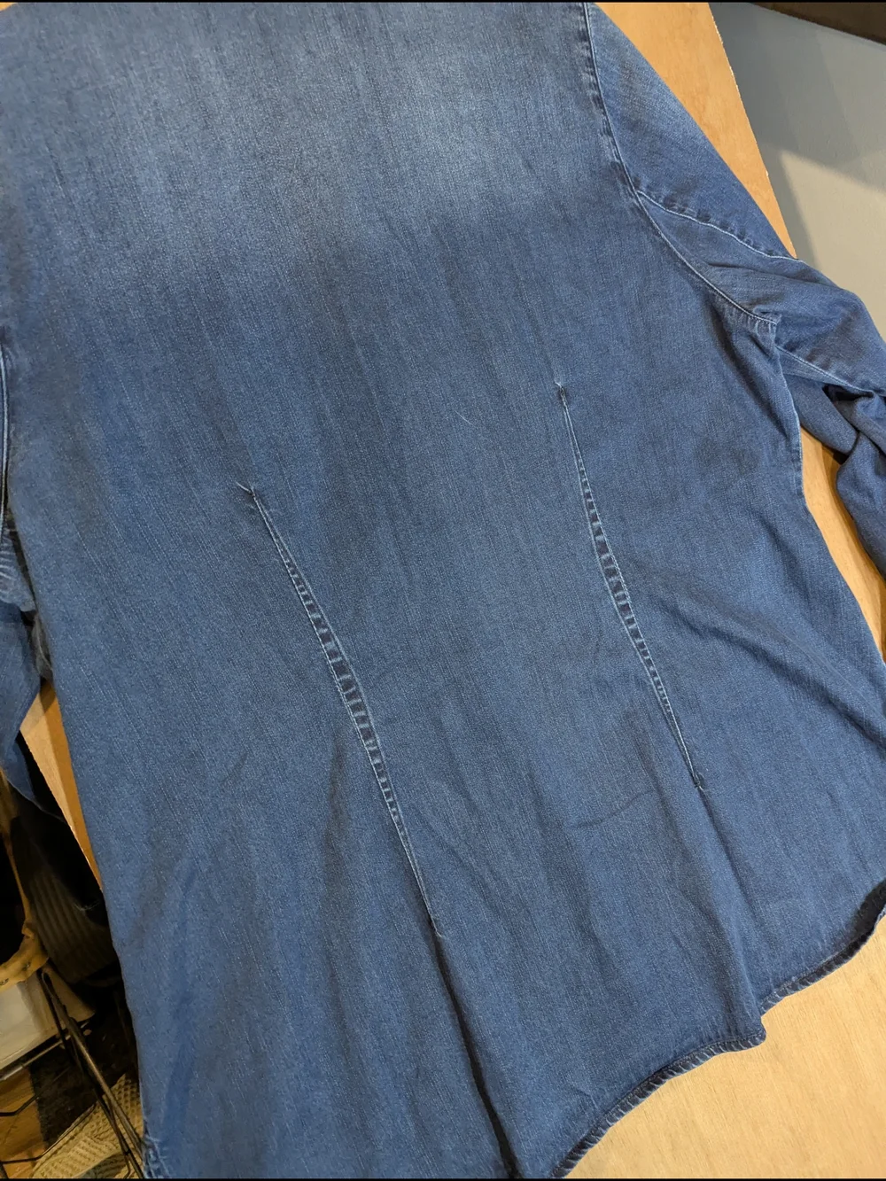 Cabi Waterfront Denim Shirt | Size XL - Picture 7 of 9